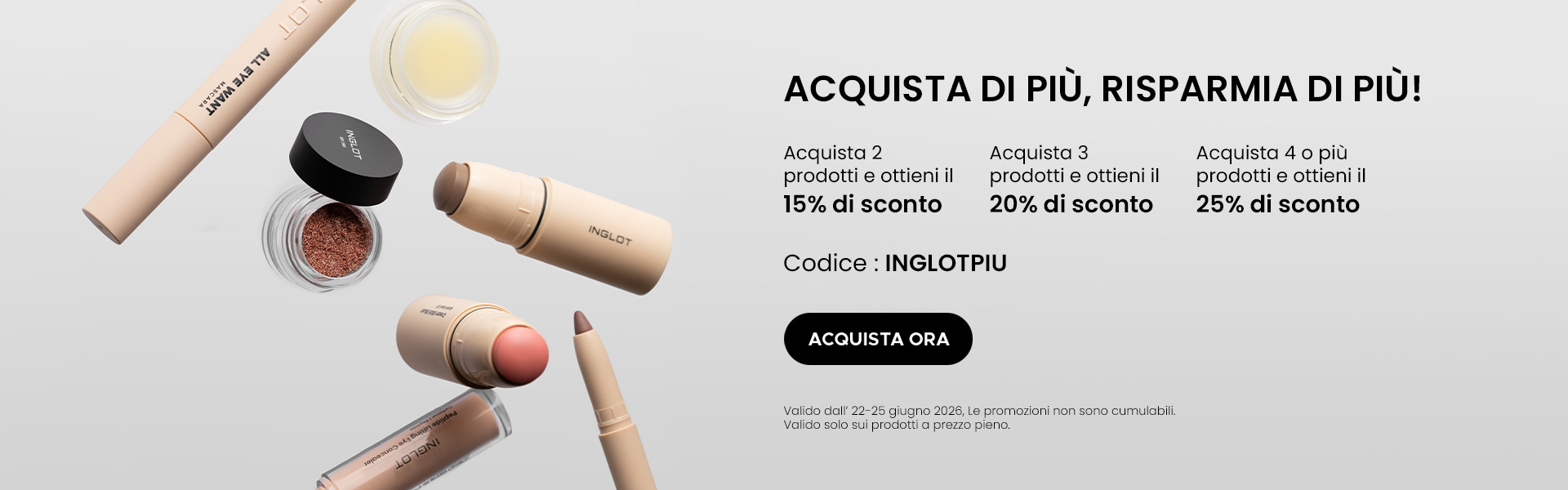 Acquista di più, risparmia di più!